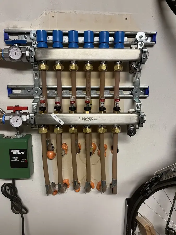 Plumber performing Leak Detection at a residential property in Upland